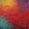 crimson-reverie P003 | Crimson Reverie – Textured Abstract Canvas Art