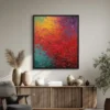 crimson-reverie-living-room-P-02 P003 | Crimson Reverie – Textured Abstract Canvas Art