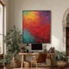 crimson-reverie-office-P-03 P003 | Crimson Reverie – Textured Abstract Canvas Art