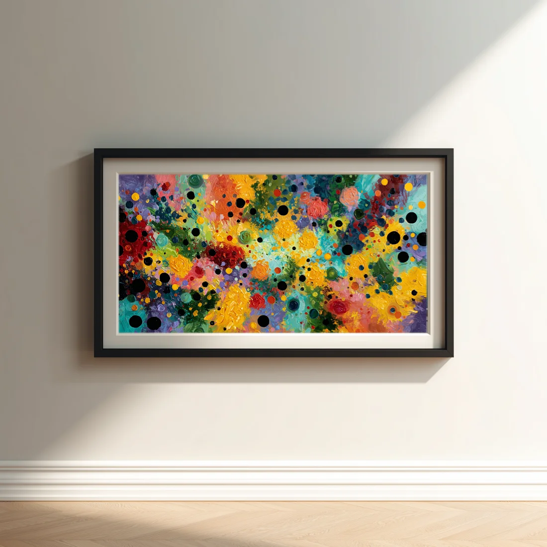 chromatic-storm-entryway-L-05 L003 | Chromatic Storm – Textured Abstract Canvas Art