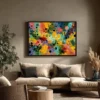 chromatic-storm-living-room-L-06 L003 | Chromatic Storm – Textured Abstract Canvas Art