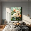 white-peonies-in-bloom-bedroom-P-01 P001 | White Peonies in Bloom