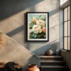 white-peonies-in-bloom-stairs-P-04 P001 | White Peonies in Bloom
